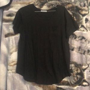 Lot of 2 Avon Juniors Size large grayish purple and black formal tees NWOT